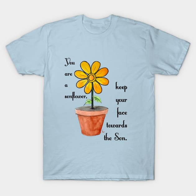 Sonflower T-Shirt by Frezmade
